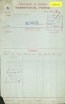 ROWE, Alfred Cochrane - WWI 3/3707 - Army