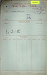 RICHARDSON, Thomas William - WWI 4/526 - WWII 800600 - Army