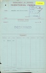 MORRISON, David William Stuart - WWI N/N, TF N/N - Army