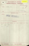 O'CONNOR, Mary - WWI 22/86 - Army