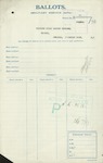 Ballots (Military Service Act) - Richard Henry Neeson Herbert, Farmer - Jericho, Pukekohe East