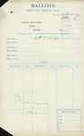 Ballots (Military Service Act) - William John Cameron, Farmer - Paranui