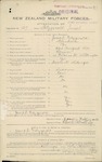 Joseph Fitzgerald - New Zealand Army Ordnance Corps, No.157