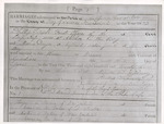 Title
Historical Northland - Waimate North

Publicity Caption
Page 1 of the first Register of New Zealand Marriage Records which dates back to 1823 - the first marriage to be solemnized being between an officer of the whaling ship "Asp" and a Maori girl, Maria Dinga. This Register the parishioners of the little church at Waimate are proud to possess and preserve.

Photographer
K.V. Bigwood