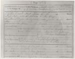 Title
Historical Northland - Waimate North

Publicity Caption
Page 1 of the first Register of New Zealand Marriage Records which dates back to 1823 - the first marriage to be solemnized being between an officer of the whaling ship "Asp" and a Maori girl, Maria Dinga. This register the parishioners of the little church at Waimate are proud to possess and preserve.

Photographer
K.V. Bigwood