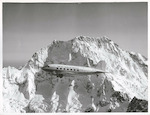 Title
Southern Alps

Publicity Caption
Mt. Cook. A DC3 of Mt. Cook Airlines, flying over the Southern Alps.

Photographer
Mr. Nicholson.