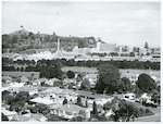 Title
Green Lane Hospital, Auckland.

Publicity Caption
Green Lane Hospital and One Tree Hill, from St. Johns Hill.

Photographer
Mr. Riethmaier.