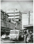Title:
Otago - Dunedin City - Streets

Publicity Caption:
Looking up George Street, Dunedin

Photographer:
R Anderson