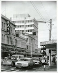 Title:
Otago - Dunedin City - Streets

Publicity Caption:
Looking up George Street, Dunedin

Photographer:
R Anderson