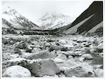 Title:
Canterbury - Cook, Mt

Publicity Caption:
Mount Cook and the Hooker River, Canterbury

Photographer:
Mr Neill, Mr Hutchinson