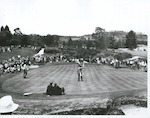 Title:
Sports - Golf

Publicity Caption:
Golf at Rotorua, Charles v Nagle

Photographer:
D Nicholson