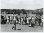 Title:
Sports - Golf

Publicity Caption:
Golf at Rotorua, Charles v Nagle

Photographer:
D Nicholson