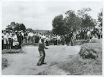 Title:
Sports - Golf

Publicity Caption:
Golf at Rotorua, Charles v Nagle

Photographer:
D Nicholson