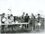 Title:
Scouting

Publicity Caption:
Charles Upham V C and Bar, visits Upham sub camp at the 5th N Z Jamboree

Photographer:
D Nicholson