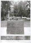 Title:
Pacific Islands - Cook Island - Rarotonga - Religion

Publicity Caption:
The memorial stone marking the first Christian sermon at Rarotonga.

Photographer:
W. Cleal