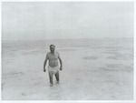 Title:
Pacific Islands - Cook Islands - Rarotonga - People

Publicity Caption:
Rarotonga
Honourable A.R. Henry, Premier of the Cook Islands, relaxes at the beach, Rarotonga.

Photographer:
W. Cleal