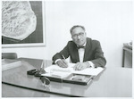 Title:
Pacific Islands - Cook Islands - Rarotonga - Administration

Publicity Caption:
Rarotonga
Honourable A.R. Henry, Premier of the Cook Islands, Rarotonga.

Photographer:
W. Cleal