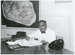 Title:
Pacific Islands - Cook Islands - Rarotonga - Administration

Publicity Caption:
Rarotonga
Honourable A.R. Henry, Premier of the Cook Islands, Rarotonga.

Photographer:
W. Cleal