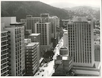 Title:
Wellington City

Publicity Caption:
The Terrace from the James Cook Hotel, Wellington

Photographer:
W. Neill