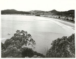 Title:
Auckland Province - Whitianga

Publicity Caption:
Overlooking Cooks Bay, (named after Captain James Cook) situated about 1/4 mile from Whitianga township in Mercury Bay. North end of the Bay is Shakespeare Cliff. A reserve marks the site where Captain Cook set up an observatory to observe the transit of Mercury, November 7th 1769,  Auckland Province 

Photographer:
R. Coad
