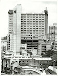 Title:
Hotels - North Island

Publicity Caption:
The James Cook Hotel from Lambton Quay.

Photographer:
D. Nicholson
