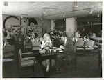 Title:
Hotels - North Island

Publicity Caption:
The mezzanine floor restaurant at the James Cook Hotel, Wellington.

Photographer:
D. Nicholson