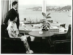 Title:
Hotels (North Island)

Publicity Caption:
View of Wellington Harbour from bedroom suite of the James Cook Hotel, Wellington.

Photographer:
Rex Croad.