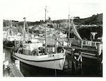 Title:
Fishing - Commercial - Boats

Publicity Caption:
Fishing boats moored at Port Chalmers

Photographer:
R. Anderson