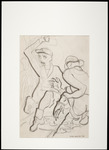 [Preparatory sketch for Stretcher Bearers - NCWA 122]