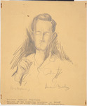 TITLE: William Marks Simpson
ARTIST: Duncan McPhee
MEDIUM/SUPPORT: Pencil 
DIMENSIONS: 190 x 260mm