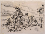 Wounded, Tobruk, c. November 1941