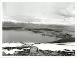 Title: 
Canterbury Province - Lakes - Tekapo

Publicity Caption:
Canterbury: Lake Tekapo and Tekapo Township from Mt. John

Photographer:
R. Anderson