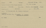 Cook, Dora Mary Willa (N.Z born German) - Date of Birth: 10 December 1899