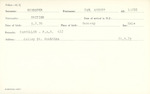 Schroder, Carl August (British) - Date of Birth: 9 February 1870