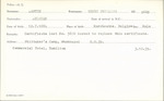 Martin, Henri Phillips (Belgian) - Date of Birth: 12 July 1884