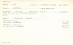 Lynn, Lawrence William (American) - Date of Birth: 9 March 1917