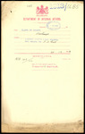 From: Clerk of Court, Hastings Date: 20 December 1912 Subject: License under Land Agents Act issued to Thomas Henry Gill