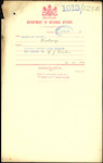 From: Clerk of Court, Hastings Date: 20 December 1912 Subject: License under Land Agents Act issued to Frederick John Tonkin