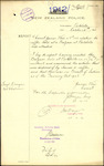 From: Samuel Miller, Secretary, Building Committee, Portobello Coronation Hall, Portobello Date: 10 October 1912 Subject: For permit to raffle at bazaar