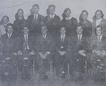 Named Staff Photographs - Mark Robinson - David Sims - Raewyn Sylvester- Unknown Group in Newsroom (John Toon, John Hawkins and another man) - Unknown Staff Group Photograph  - Martin Wright