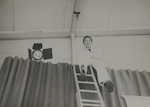 Photographs - Cameramen Rigging Lights - Allan Hutton, Russell Garbutt, Rod Cornelius, David Gale, Trevor Hewitt, Jack Edwards or Bruce Tolson