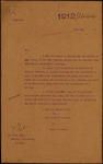 From: John E Palmer, Clerk, Waverley Town Board Date: 13 May 1912 Subject: Applying to have the District constituted a borough