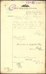 From: John Geasy, Secretary, Riverton Racing Club Date: 27 February 1912 Subject: For totalisator license for 8th and 9th [of] April 1912