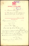 From: John P Palmer, Town Clerk, Wellington Date: 23 January 1912 Subject: For permit to introduce squirrels for Wellington Zoo
