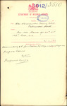 From: [John Moore Johnston], Secretary, Manawatu Racing Club, Palmerston North Date: 4 November 1912 Subject: For totalisator license for 26th, 27th and 28th December, 1912