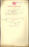 From: Clerk of Court, Hamilton Date: 21 April 1913 Subject: Land Agent's License issued to Charles Ernest Hansen Allen
