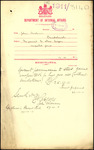 From: John Anderson, Christchurch Date: 13 October 1911 Subject: For permit to store frozen imported game