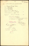 From: Lawrence George Nielson, [Carpenter], Manaia Date: 7 October 1911 Subject: Memorial for Naturalisation