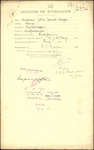 From: Andrew John Jacob Meyer, [Hotelkeeper], Kamo Date: 24 August 1911 Subject: Memorial for naturalisation