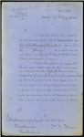 Board of Trade, London - John Harrison Burrell, late Seaman of "Percy" who died at sea 18 November 1865 - his effects have been delivered to Collector - how have they been disposed of?